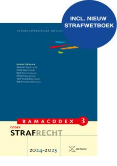 Bamacodex 3 - Strafrecht 2024-2025 9789048650286, Boeken, Verzenden, Gelezen, Maarten Colette