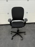 Steelcase Leap V1 Bureaustoel - Nieuwe Zwarte Stof, Maison & Meubles, Chaises de bureau, Verzenden, Bureaustoel
