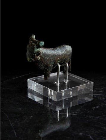 Égypte ancienne — période hellénistique Bronze Votive