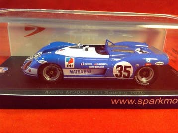 Spark 1:43 - Model raceauto - ref. #US307 Matra Simca MS650