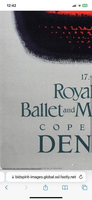 Henry Thelander (1902–1986) - Rare Original Vintage Royal