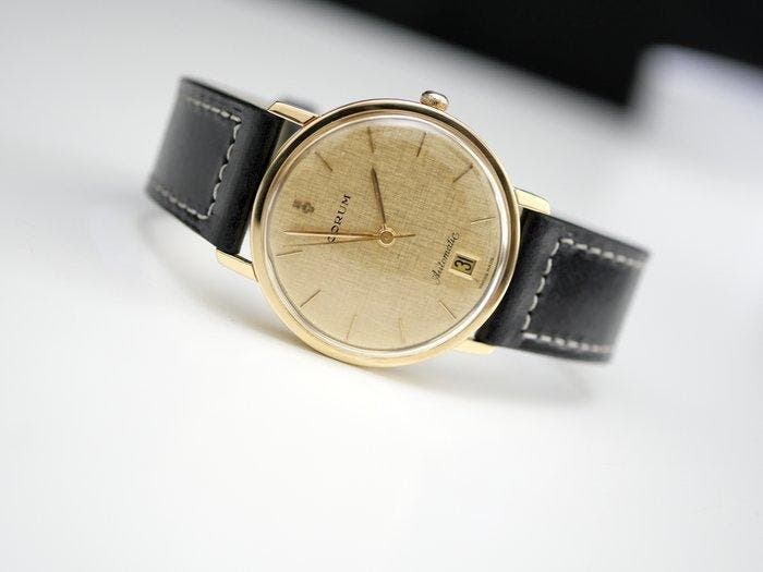 Corum - Vintage Automatic - Sans prix de réserve - Homme -, Handtassen en Accessoires, Horloges | Heren
