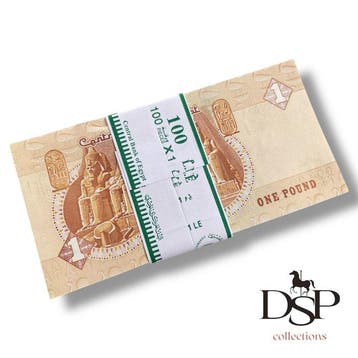 Egypte. - 100 x 1 Pound - 2021 - Pick 71d (Zonder