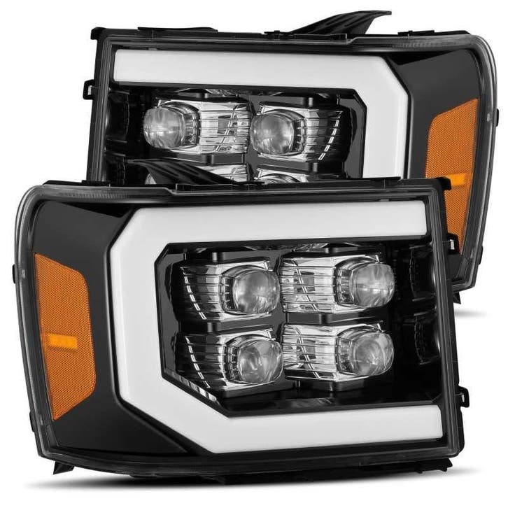 AlphaRex 07-13 GMC 1500HD NOVA LED Proj Headlights Plank -, Auto-onderdelen, Verlichting, Ophalen of Verzenden