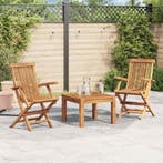 2x Massief Teak Stoelen | Retour Deal | NU KOPEN!, Tuin en Terras, 2 zitplaatsen, Verzenden, Teakhout, Nieuw