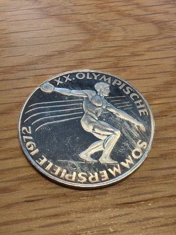 wereld. Olympische Spiele 1972 - 15g (1000) (Zonder, Postzegels en Munten