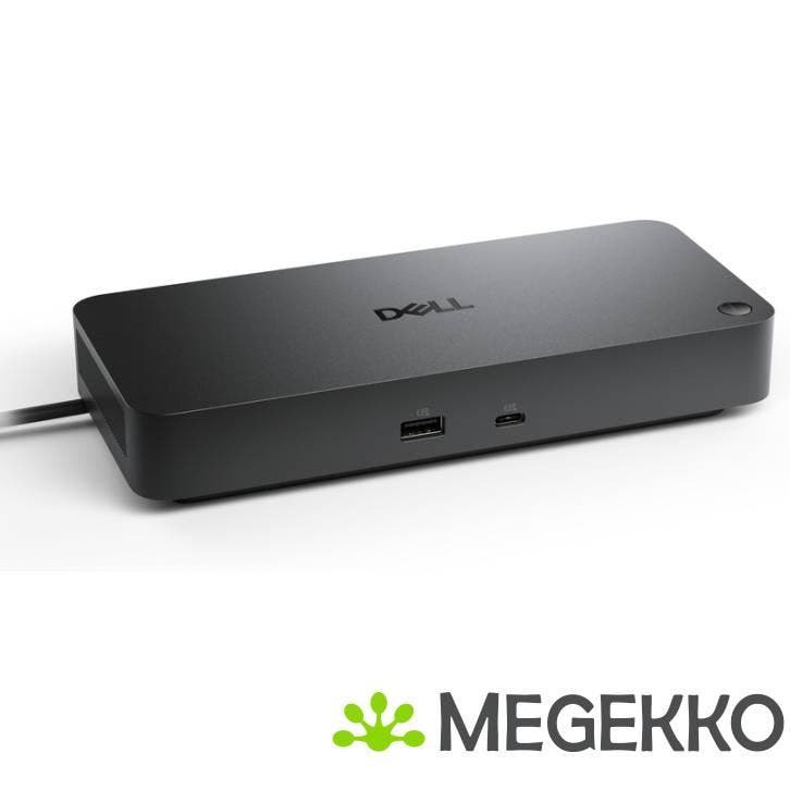 DELL WD25 Bedraad USB 3.2 Gen 2 (3.1 Gen 2) Type-C Zwart, Computers en Software, Windows Laptops, Nieuw, Verzenden
