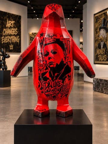 Daluxe Art - 1999 • Jason Friday 13th Penguin – Halloween