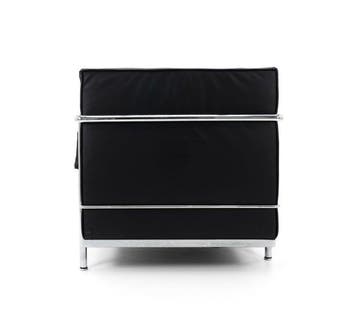 Cassina - Le Corbusier - Fauteuil - LC2 - Acier inoxydable,