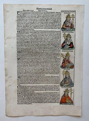 Hartmann Schedel/ Wohlgemut/ Pleydenwurff/Dürer - The
