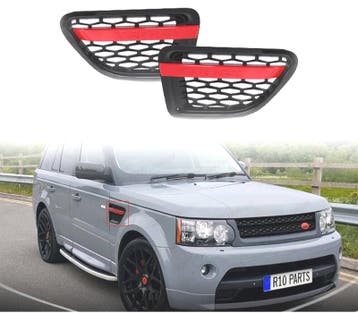 ENTRÉES DAIR LATÉRALES RANGE ROVER SPORT 10-13 NOIR BRILLAN, Verzenden, Nieuw