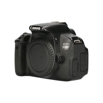 Canon EOS 650D met garantie, TV, Hi-fi & Vidéo, Ophalen of Verzenden