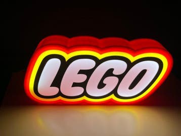 Tafellamp - pla - LEGO-lamp met LED, Nieuw