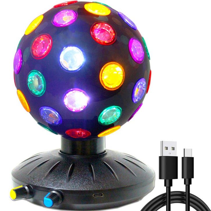 Discolamp Ronddraaiend - USB - Discobal Kinderen, Collections, Collections Autre, Envoi