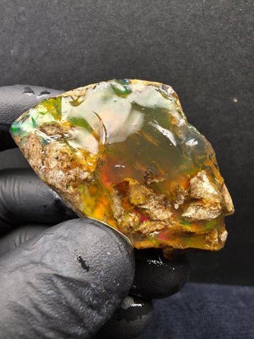 32gr. Crystal Opal Specimen Ruw- 32 g