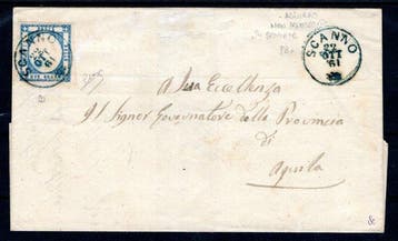Italiaanse oude staten - Napels 1861 - Prachtige verzameling, Postzegels en Munten, Gestempeld