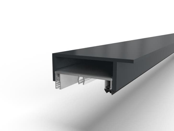 Complete profielset bovenzijde-5000 mm-Antraciet gelijkend R, Bricolage & Construction, Vitres, Châssis & Fenêtres, Envoi