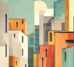 David Law - Urban Geometry III, Antiquités & Art