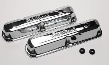 Chrysler, dodge klepdeksels edelbrock chroom, Auto-onderdelen, Motor en Toebehoren, Ophalen of Verzenden, Nieuw