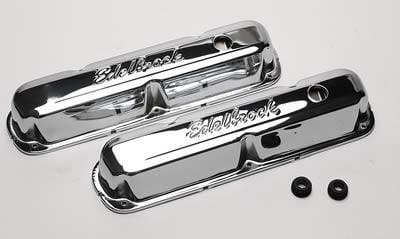 Chrysler, dodge klepdeksels edelbrock chroom, Auto-onderdelen, Motor en Toebehoren, Nieuw, Ophalen of Verzenden