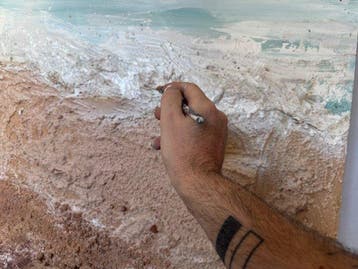 The Rodríguez (Spain) - Marea de Luz - ( PINTURA MATÉRICA 3D