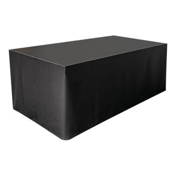 WENTEX® Stage Skirt MCS 300 g/m² Zwart - 620 x 40 cm (B x H), Verzenden, Nieuw