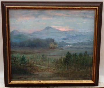 Joan Bosch i Planas (1951 - 2026) - Paisaje al atardecer