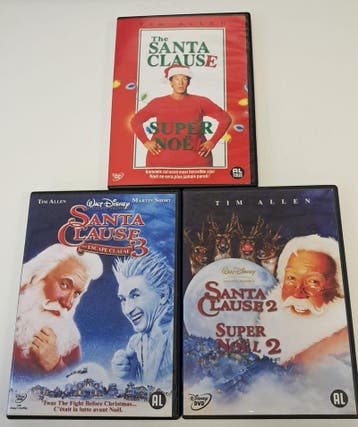 Santa Clause 1 t/m 3 DVD, Verzenden