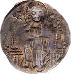 . Servië King Stefan Uros I. Nemanjic. Dinar 1243-1276