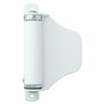 Dictator deursluiter PICCOLO met regelbare veer wit RAL 9010, Doe-het-zelf en Bouw, Nieuw, Overige materialen, Klink of Kruk