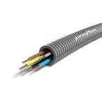 Preflex voorbedrade buis 16mm + VOB 5G1,5mm² rol 100m, Bricolage & Construction, Électricité & Câbles, Ophalen of Verzenden