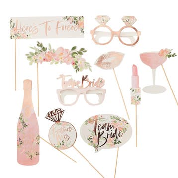 Vrijgezellenfeest Photobooth Props Karton 10st, Verzenden, Nieuw