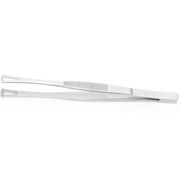 Pincet | RVS | Vierkante Bek | 145mm HENDI, Verzenden, Nieuw in verpakking