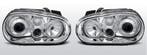 Koplampen Angel Eyes | Volkswagen Golf 4 1997-2004 | chroom, Verzenden, Nieuw, Volkswagen