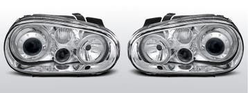 Koplampen Angel Eyes | geschikt voor Volkswagen Golf 4 1997-, Auto-onderdelen, Verzenden, Nieuw, Volkswagen