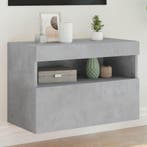 vidaXL Tv-wandmeubel met LED-verlichting 60x30x40 cm, Verzenden, Nieuw