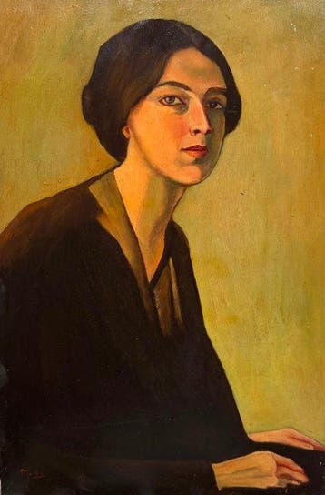 École italienne (XX) - Ritratto di donna