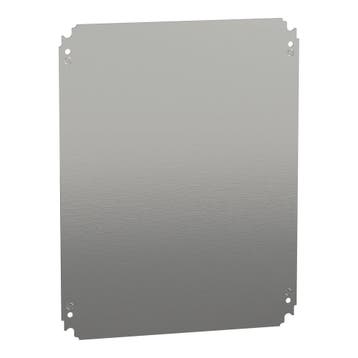 Schneider Electric NSYMM54 Montageplaat 500x400mm Staal -, Doe-het-zelf en Bouw, Verzenden, Nieuw