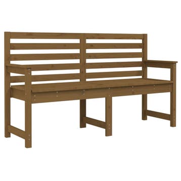 Tuinbank honingbruin | Retour deal, 36% korting, Jardin & Terrasse, Bancs de jardin, Verzenden
