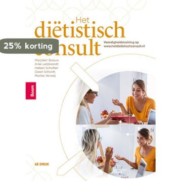 Het diëtistisch consult 9789024427888 Marjolein Baauw, Verzenden, Zo goed als nieuw, Marjolein Baauw