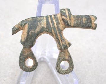 Ancient Roman Bronze Lion figure - 29 mm