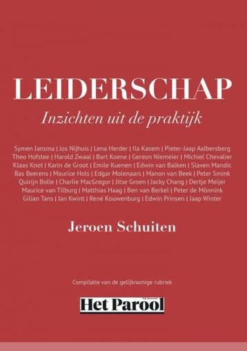 Leiderschap 9789463428941 Jeroen Schuiten, Verzenden, Zo goed als nieuw, Jeroen Schuiten