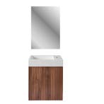 Fonteinset BWS Sona Fonteinkast Hout Wastafel Glanzend Wit, Doe-het-zelf en Bouw, Ophalen of Verzenden, Nieuw, Bad