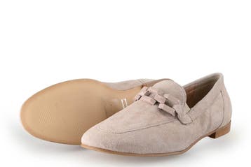 Manfield Instappers in maat 37 Beige, Vêtements | Femmes, Chaussures, Verzenden, Instappers