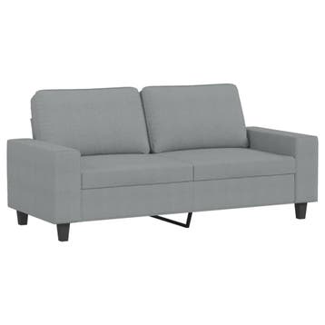 Canape 2 places 140cm gris clair -35% - Jusqua epuisement, Verzenden, Nieuw