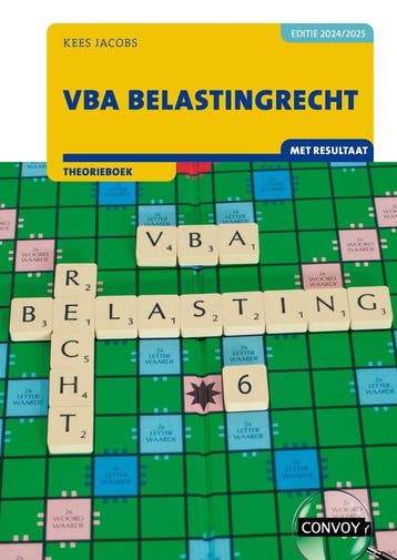 VBA Belastingrecht met resultaat 2024/2025 Theorieboek, Verzenden, C.J.M. Jacobs