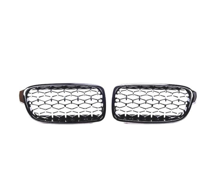 Calandres Pour Bmw Série 3 F30 F31 F35 11-18 Black Diamond, Autos : Pièces & Accessoires, Carrosserie & Tôlerie, Envoi