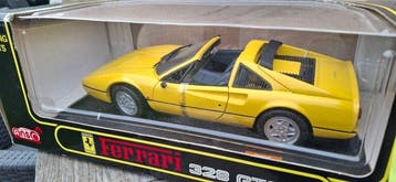 Anson 1:18 - Cabriolet miniature - Ferrari 328 GTS, Nieuw