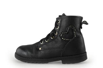Keq Veterboots Meisjes in maat 30 Zwart, Verzenden, Jongen of Meisje, Keq, Schoenen