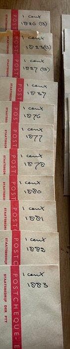 Nederland. 1 Cent Lot van voor 1900 en voor WW2 Nederlands